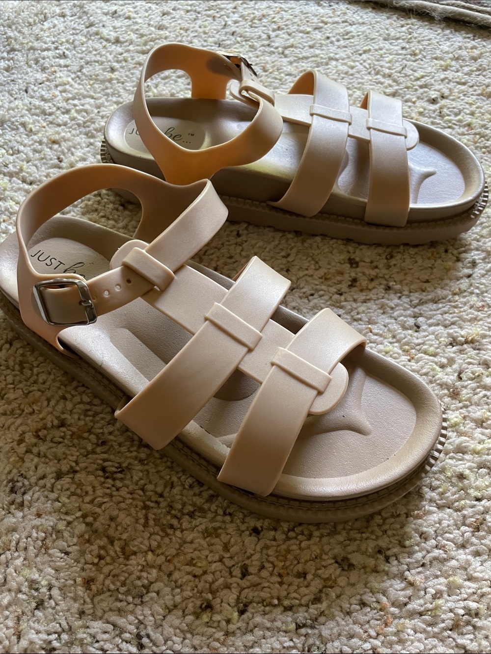 Just be woman’s Strappy Sandals in tan